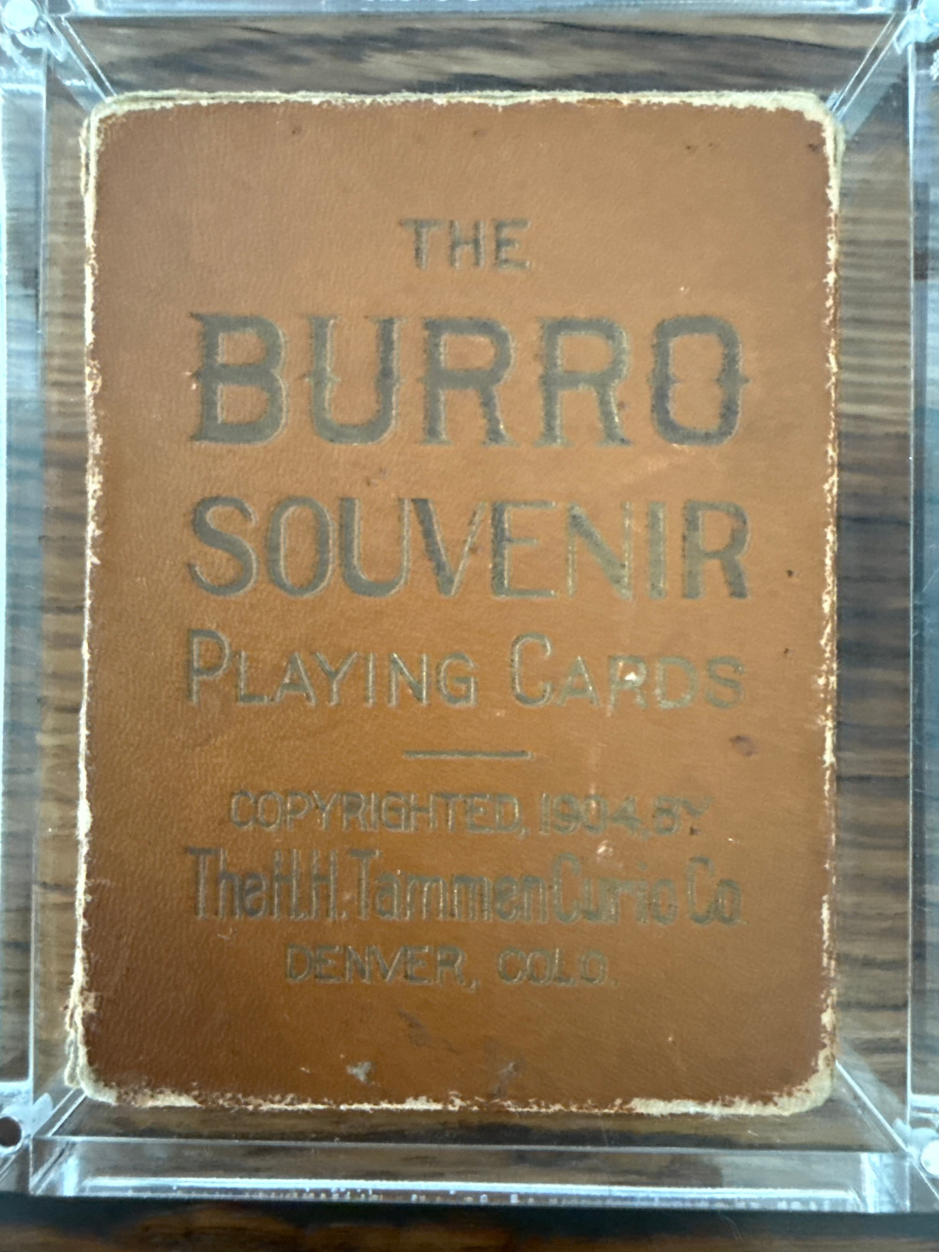 Burro Souvenir Playing Cards