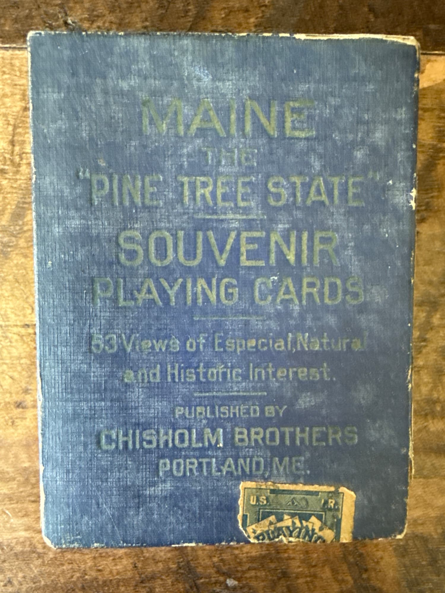 Maine Souvenir Playing Cards