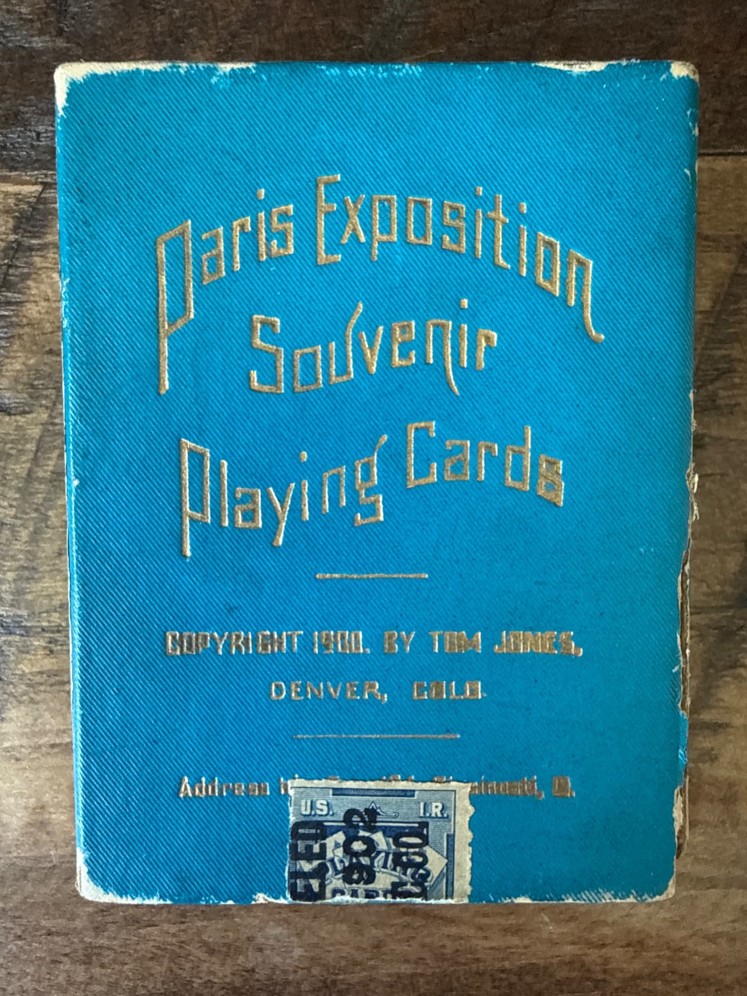 Paris Exposition Playing Cards
