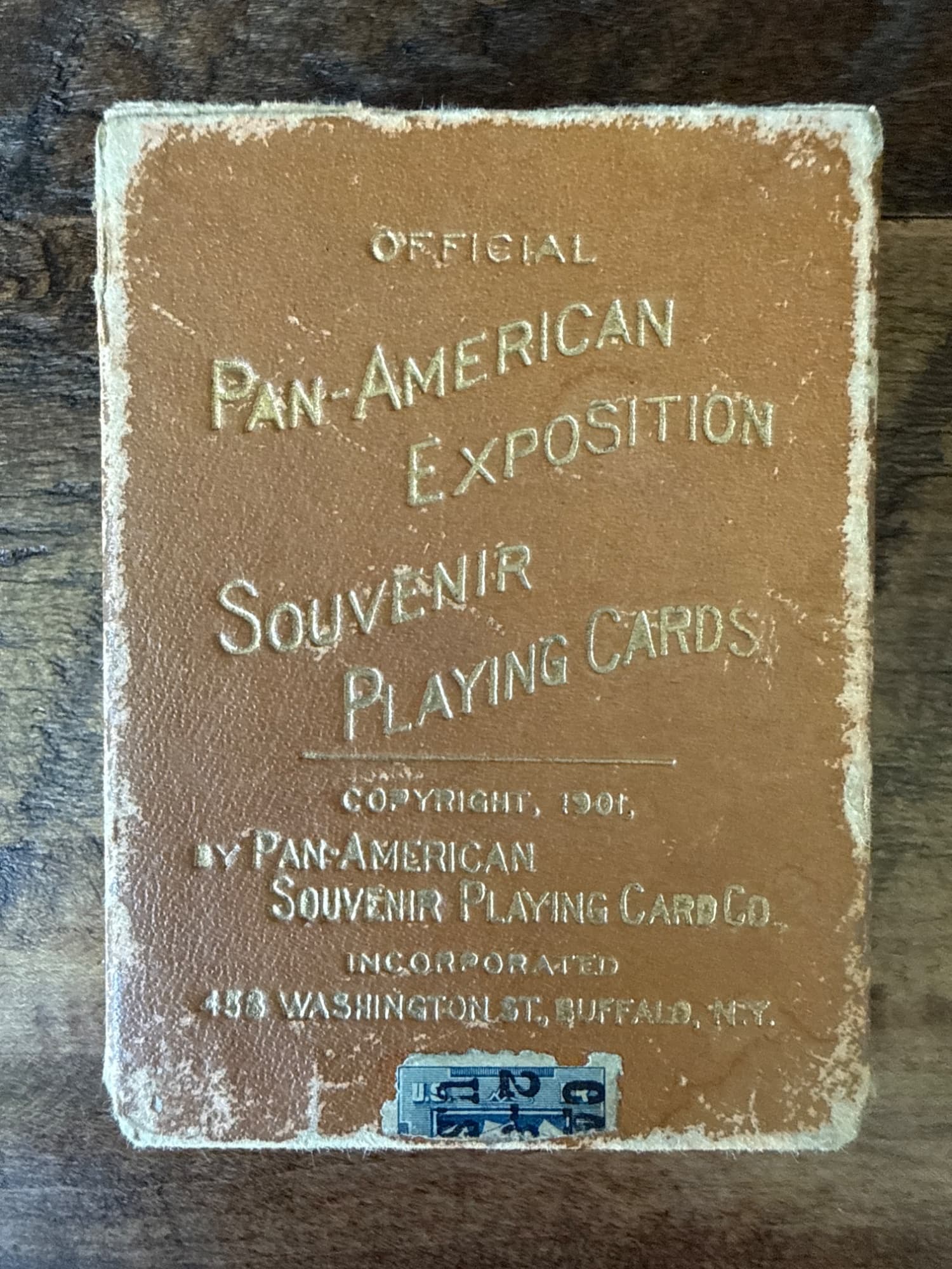 Pan American Exposition Playing Cards