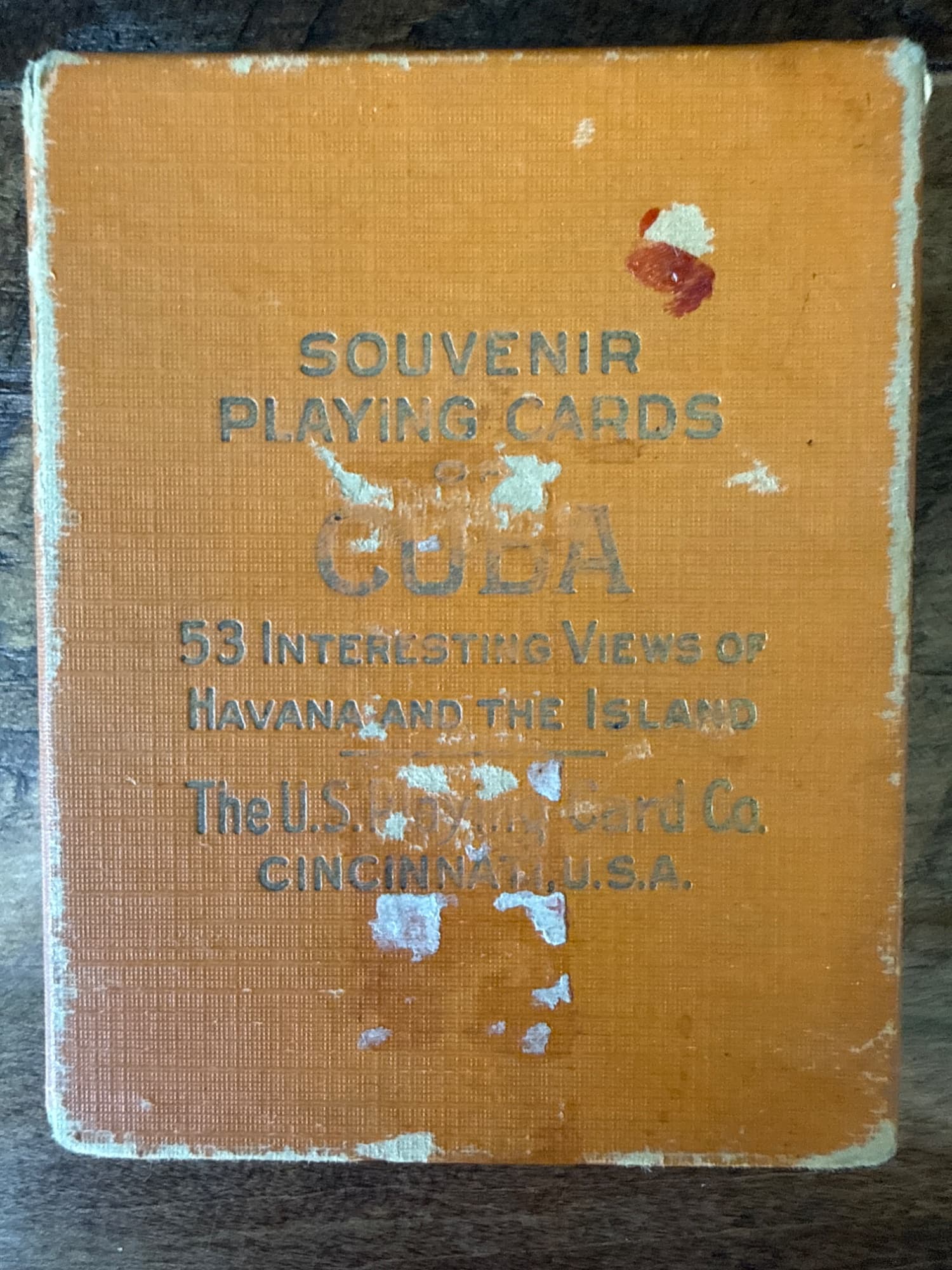 Cuba Souvenir Playing Cards