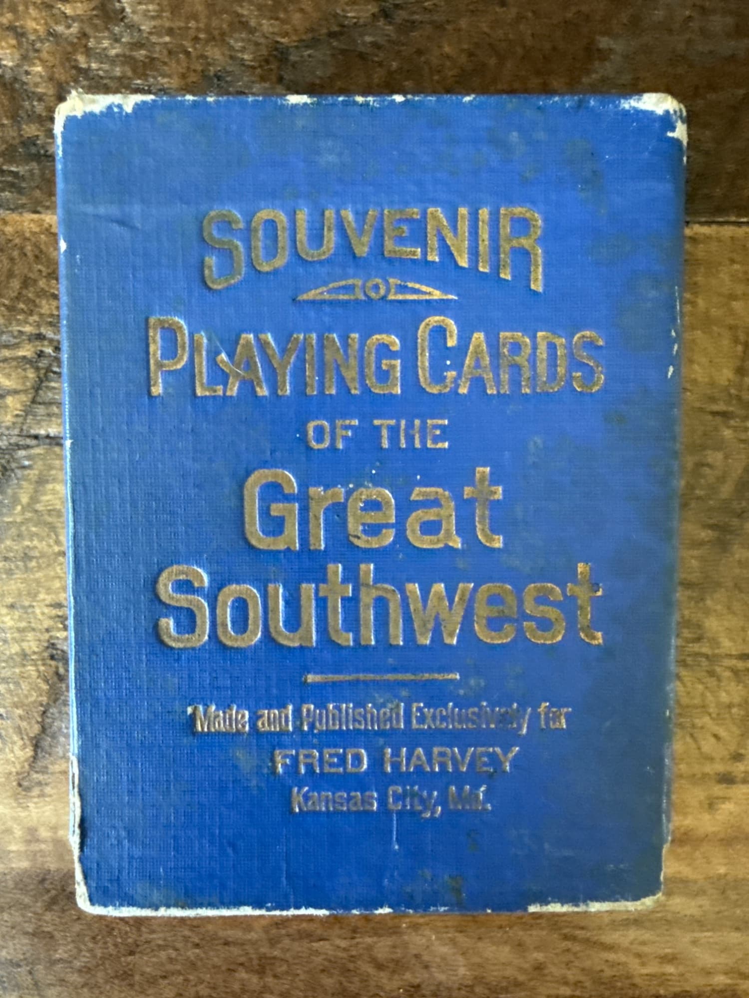 Souvenir Playing Cards of the Great Southwest