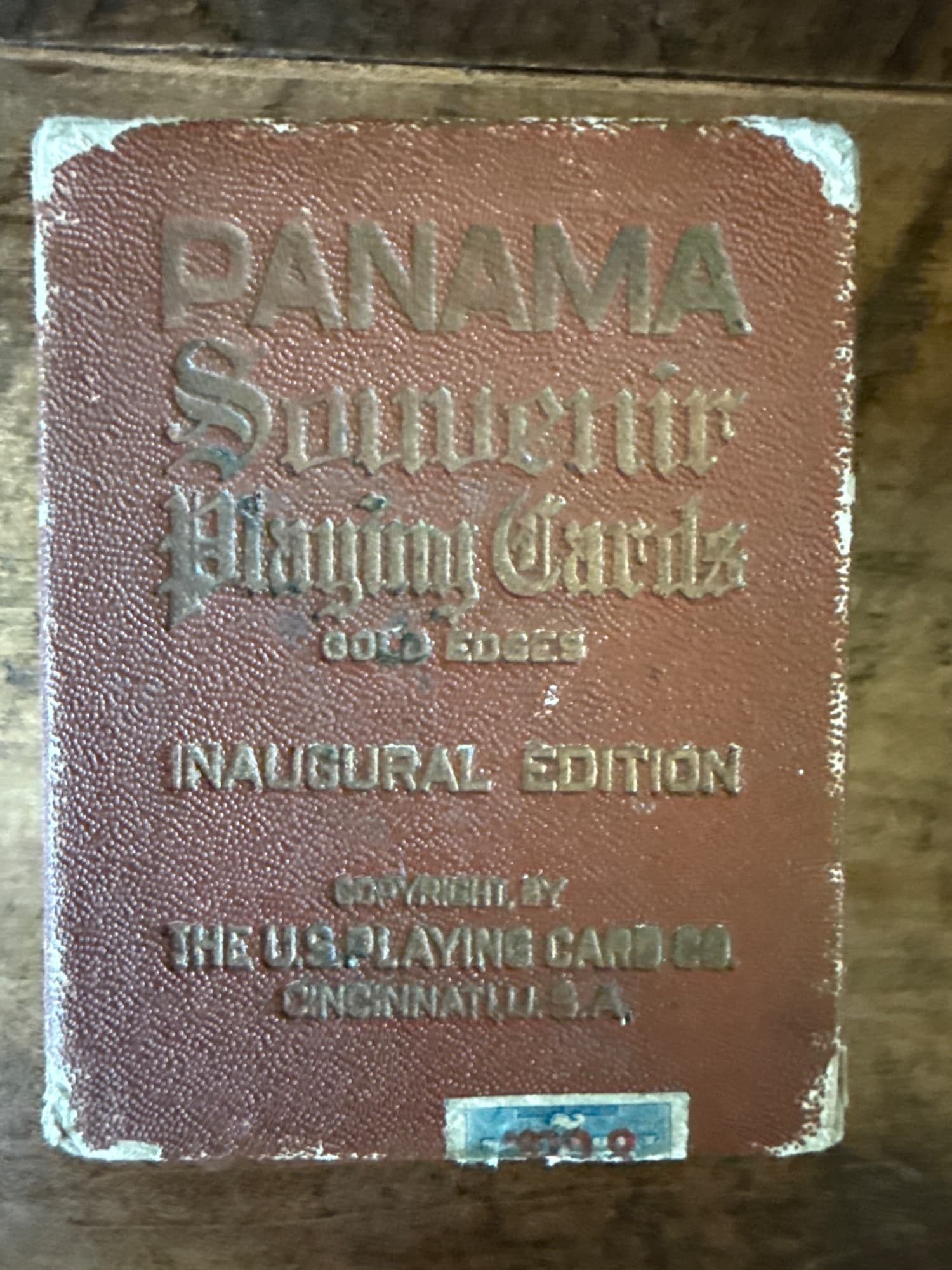Panama Souvenir Playing Cards, Inagural Edition