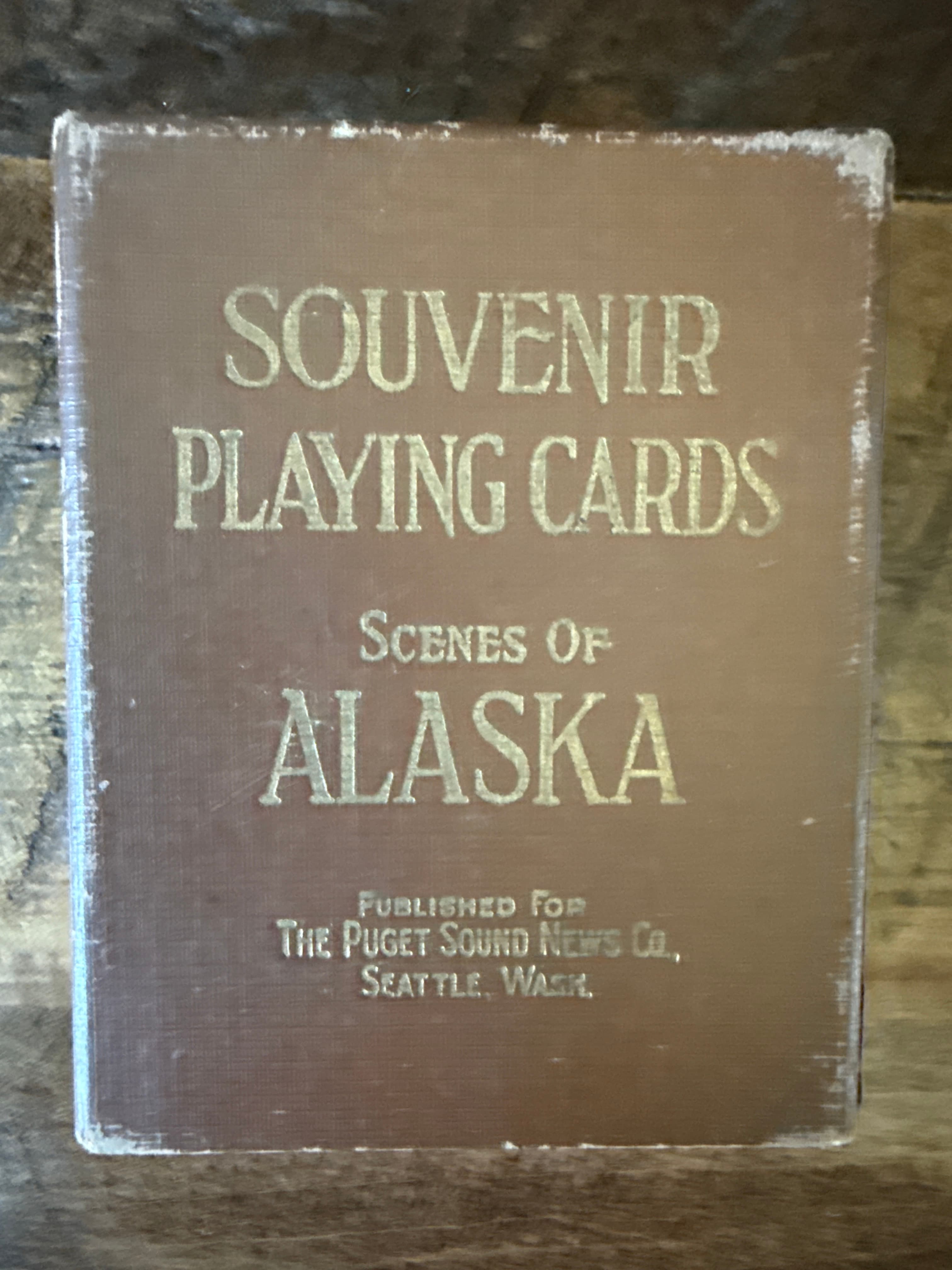Alaska Souvenir Playing Cards