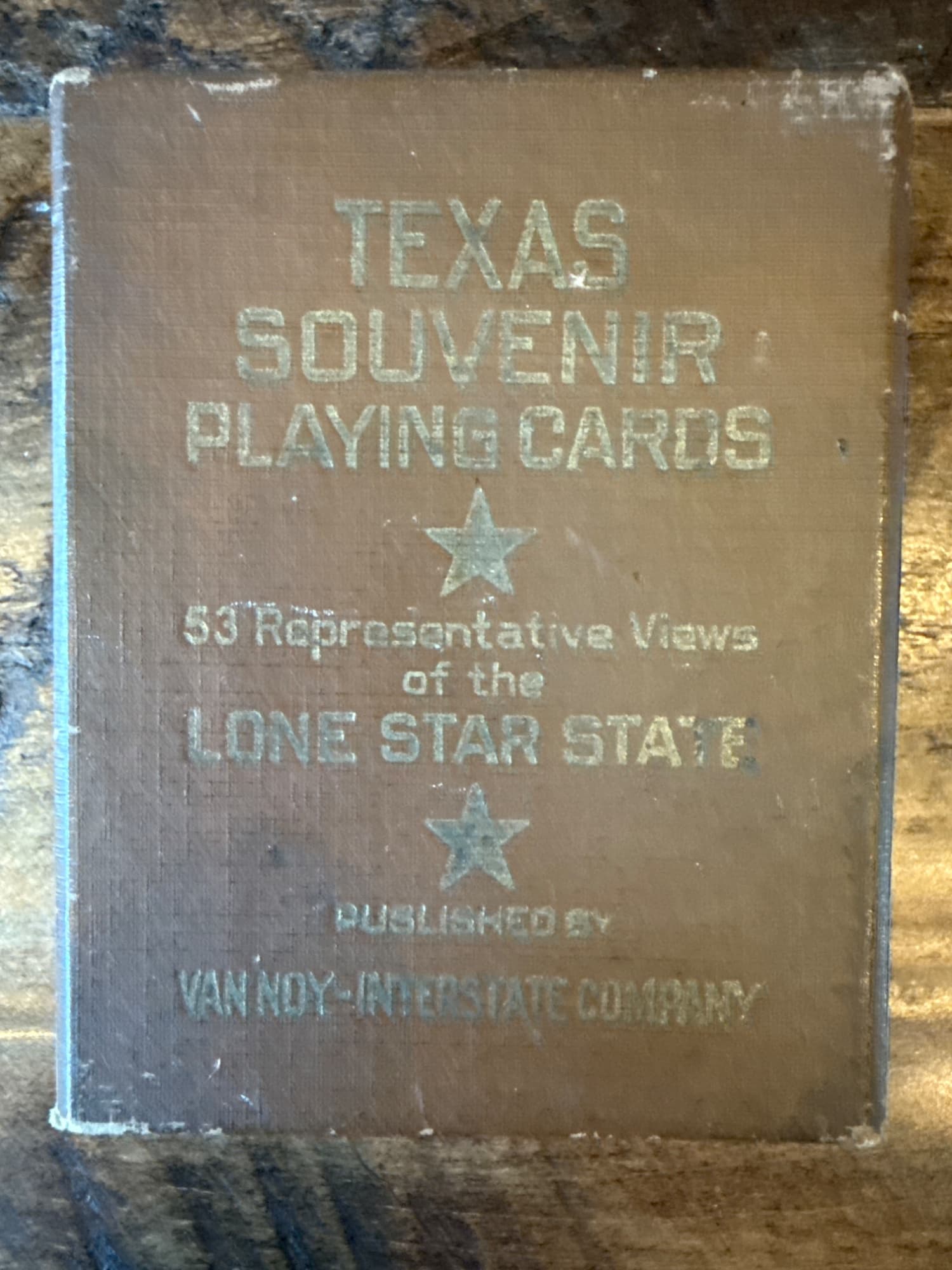 Texas Souvenir Playing Cards